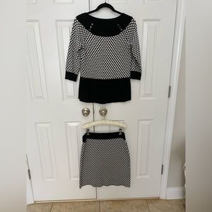 WHBM Sweater Skirt set